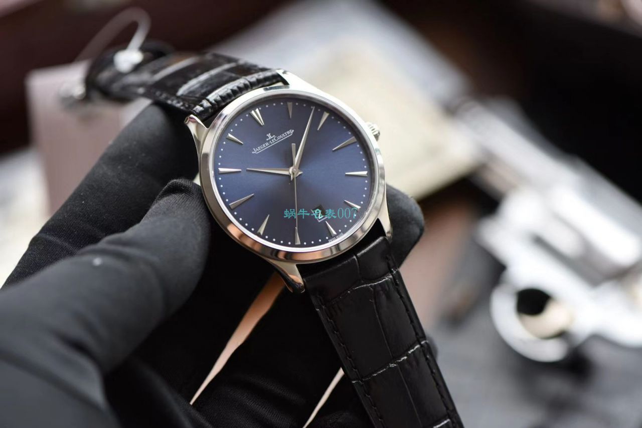 【 Video analysis 】FK Factory  High quality  Replica  Jaeger-LeCoultre 超薄大师 Watches 新款蓝面 / JJ191