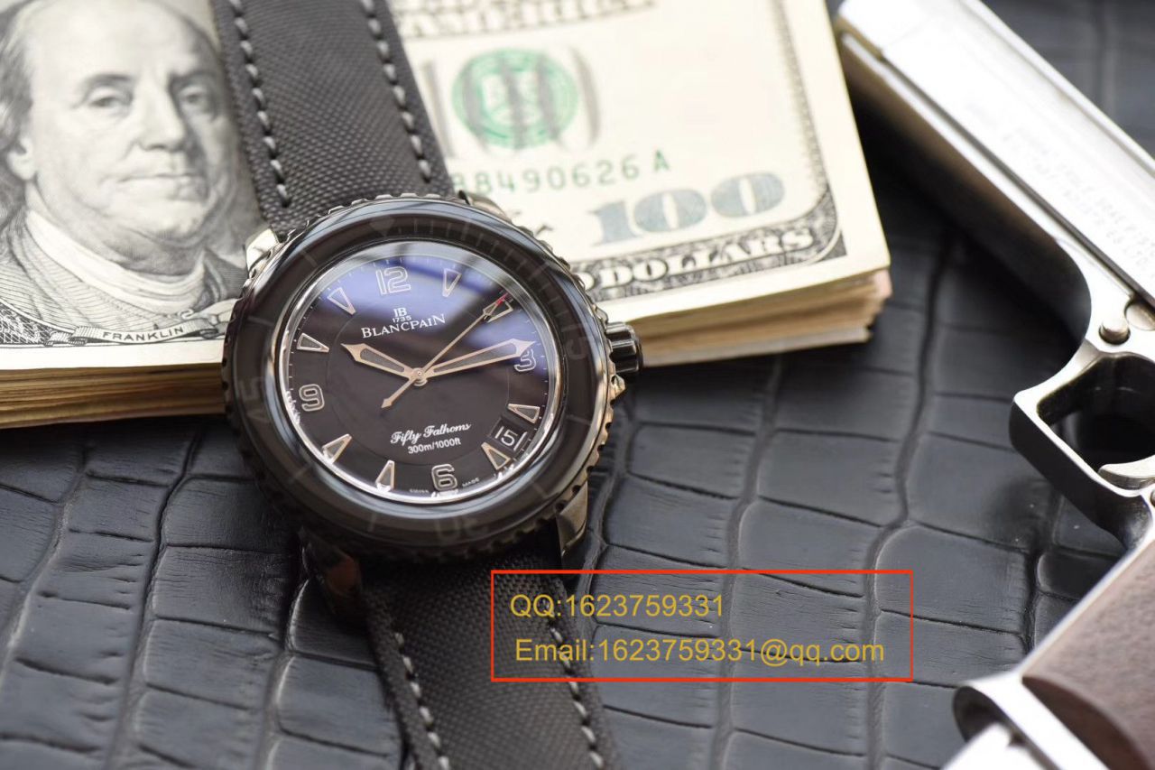 【 Video analysis 】ZF Factory Blancpain  Fifty Fathoms 黑武士 Replica Watches 5015-11C30-52A wrist watches  / BP072