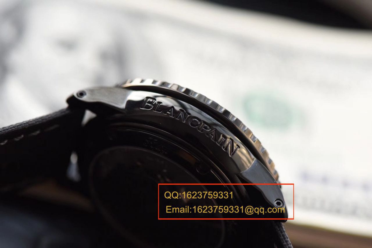 【 Video analysis 】ZF Factory Blancpain  Fifty Fathoms 黑武士 Replica Watches 5015-11C30-52A wrist watches  / BP072
