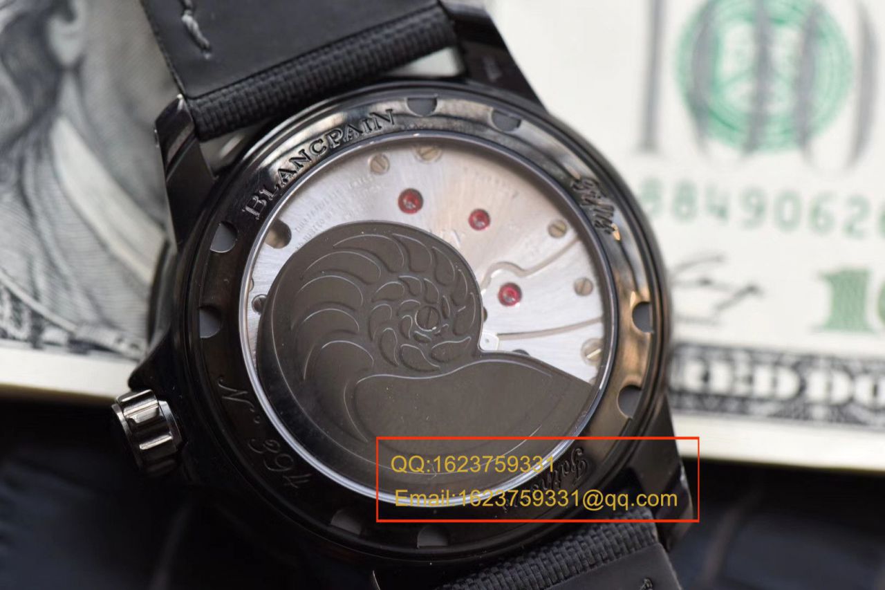 【 Video analysis 】ZF Factory Blancpain  Fifty Fathoms 黑武士 Replica Watches 5015-11C30-52A wrist watches  / BP072