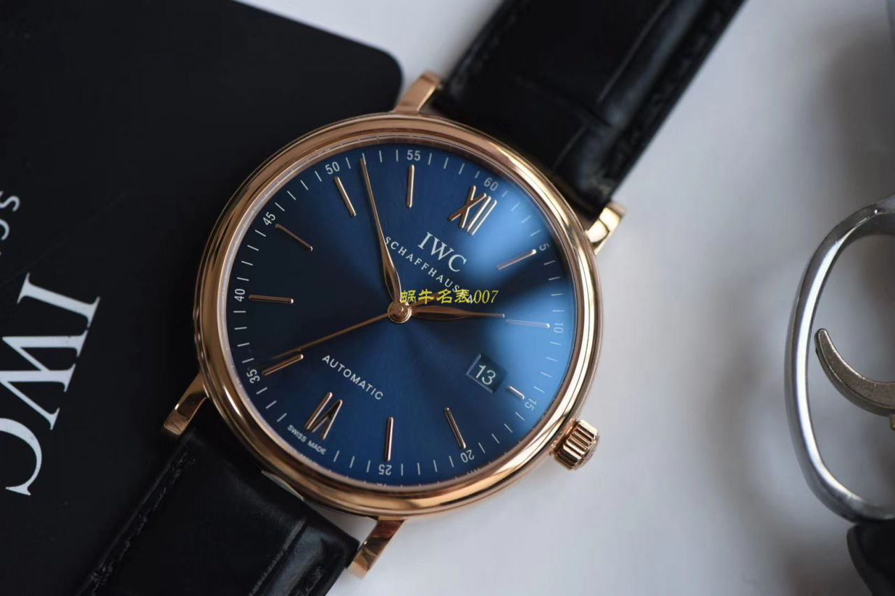 【 Video analysis 】v7 Factory  IWC  top  Replica Copy 柏涛菲诺真 Movement 版IW356512价格 / WG576