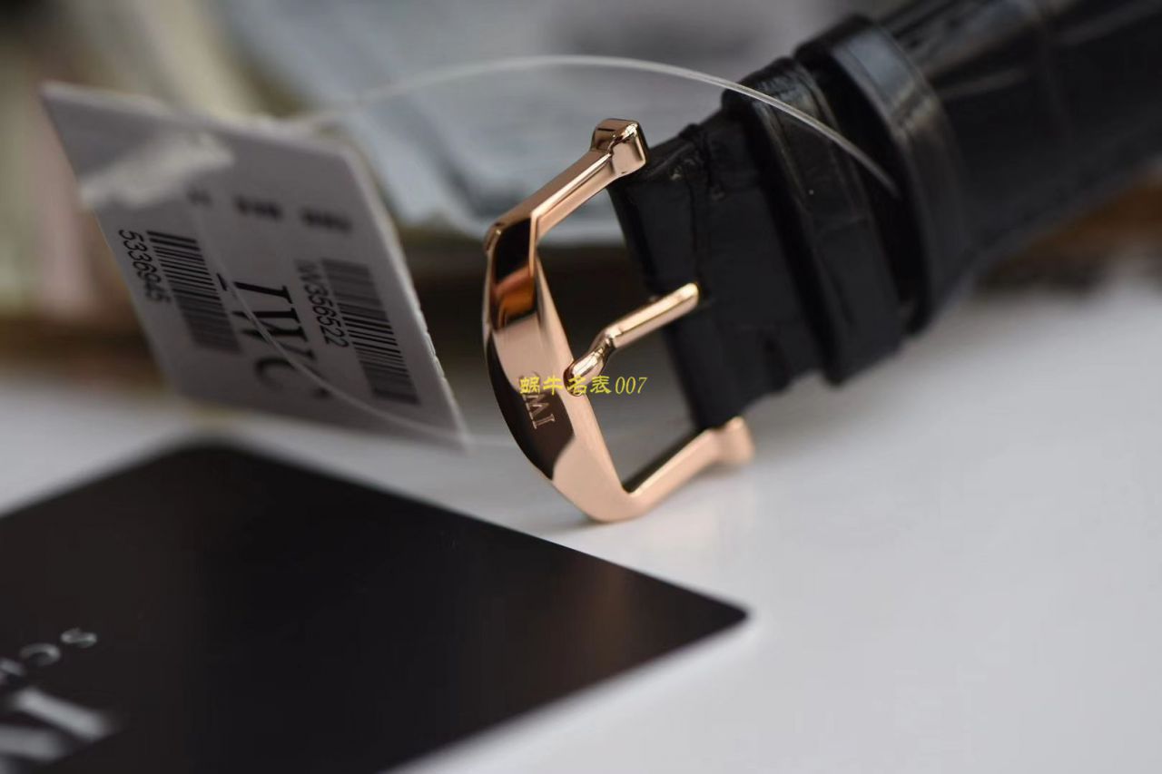 【 Video analysis 】v7 Factory  IWC  top  Replica Copy 柏涛菲诺真 Movement 版IW356512价格 / WG576