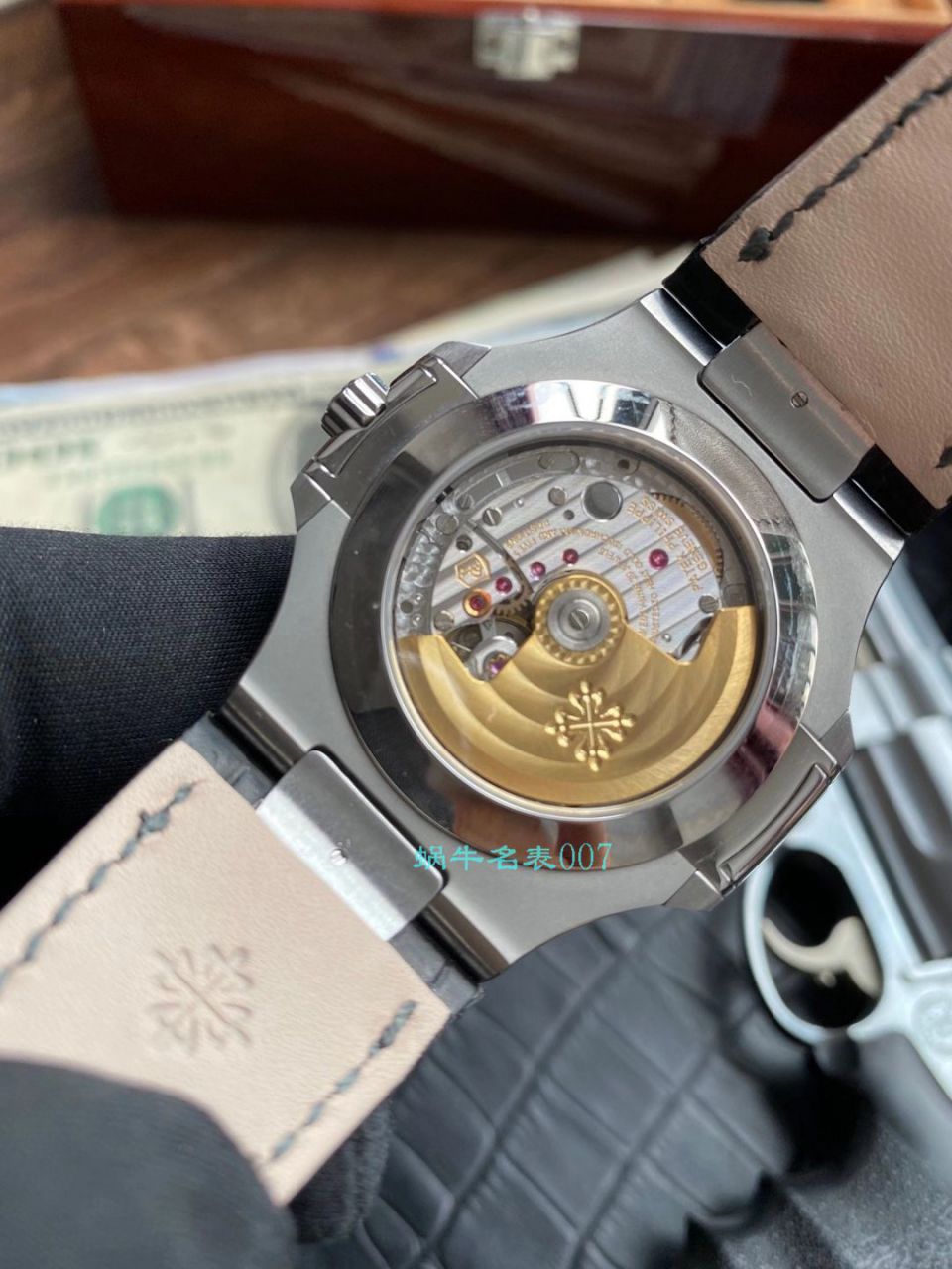 GR Factory 最新 PATEK PHILIPPE Nautilus Nautilus 年历碗表 top  Replica Copy 5726系列V2版本（升级真月相） / BD330jpg