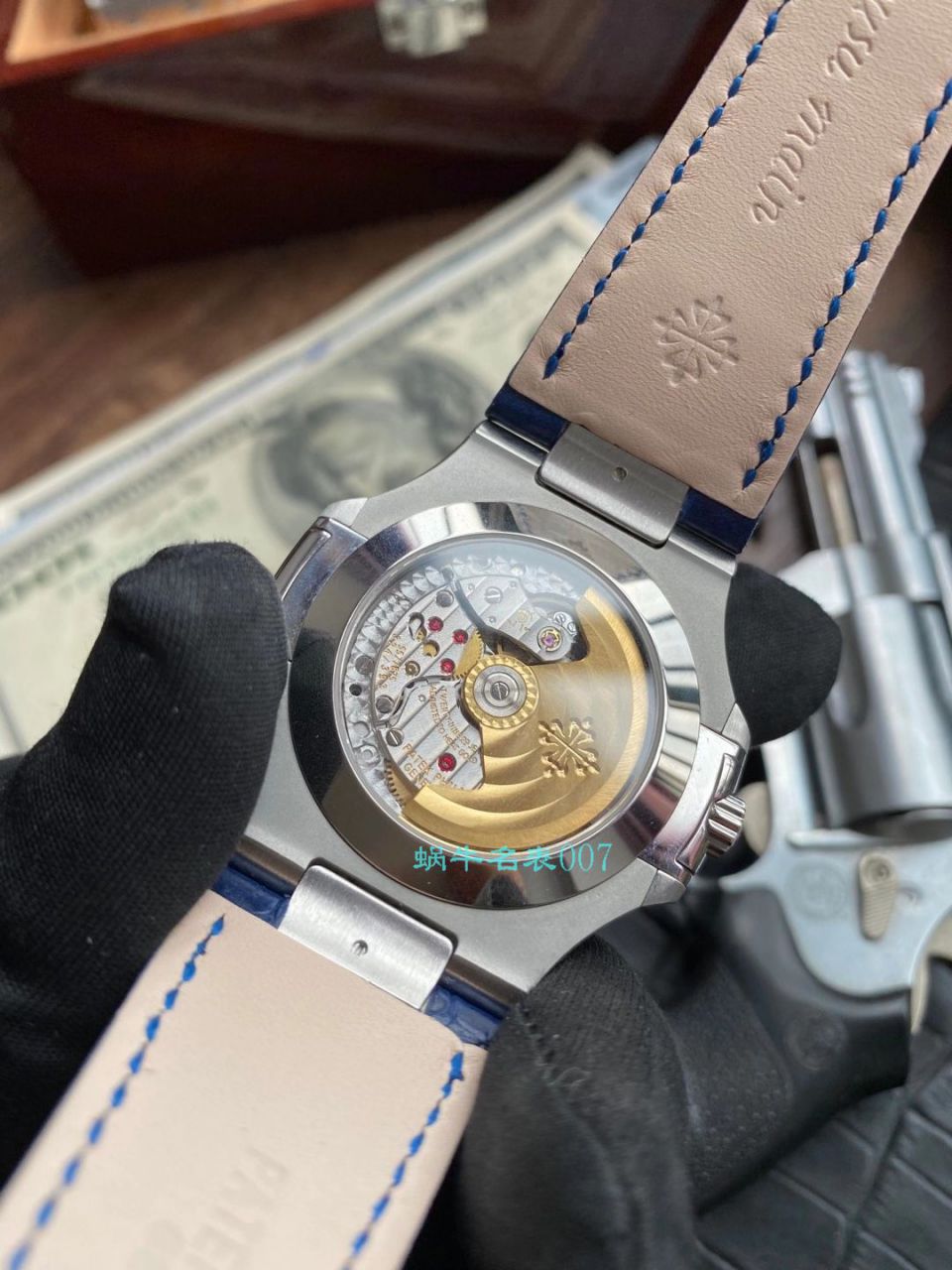 GR Factory 最新 PATEK PHILIPPE Nautilus Nautilus 年历碗表 top  Replica Copy 5726系列V2版本（升级真月相） / BD330jpg