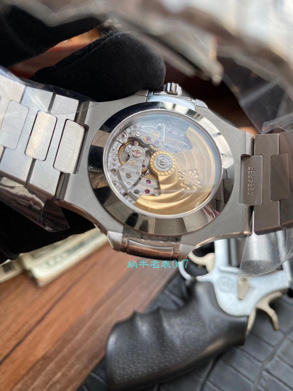 GR Factory 最新 PATEK PHILIPPE Nautilus Nautilus 年历碗表 top  Replica Copy 5726系列V2版本（升级真月相） / BD330jpg