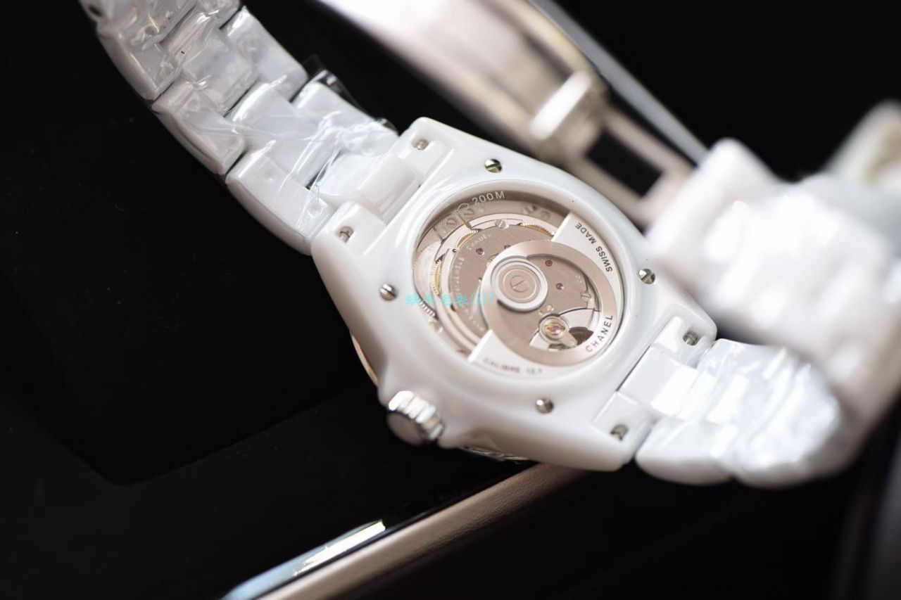 【 Video analysis 】BV Factory 1比1 Knockoff  Watches 香奈儿背透J12系列H5700女表 / X061