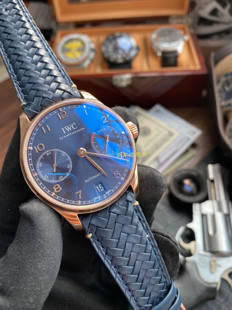 YL Factory  IWC 葡七1比1 Replica Watches  Replica 葡萄牙系列IW500713 wrist watches  / WG577