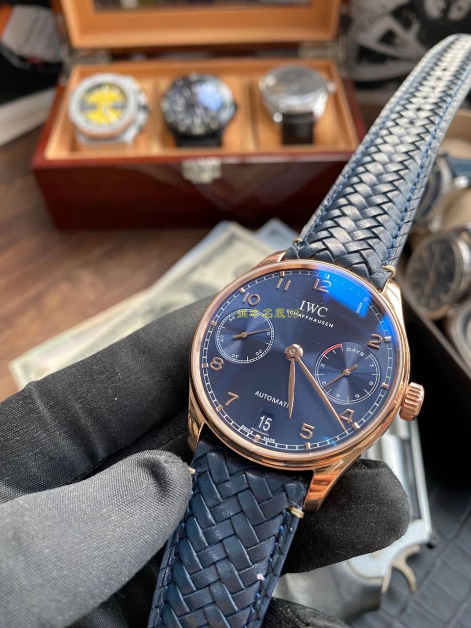 YL Factory  IWC 葡七1比1 Replica Watches  Replica 葡萄牙系列IW500713 wrist watches  / WG577
