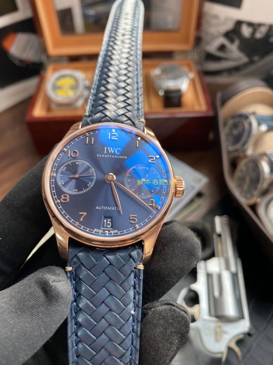 YL Factory  IWC 葡七1比1 Replica Watches  Replica 葡萄牙系列IW500713 wrist watches  / WG577
