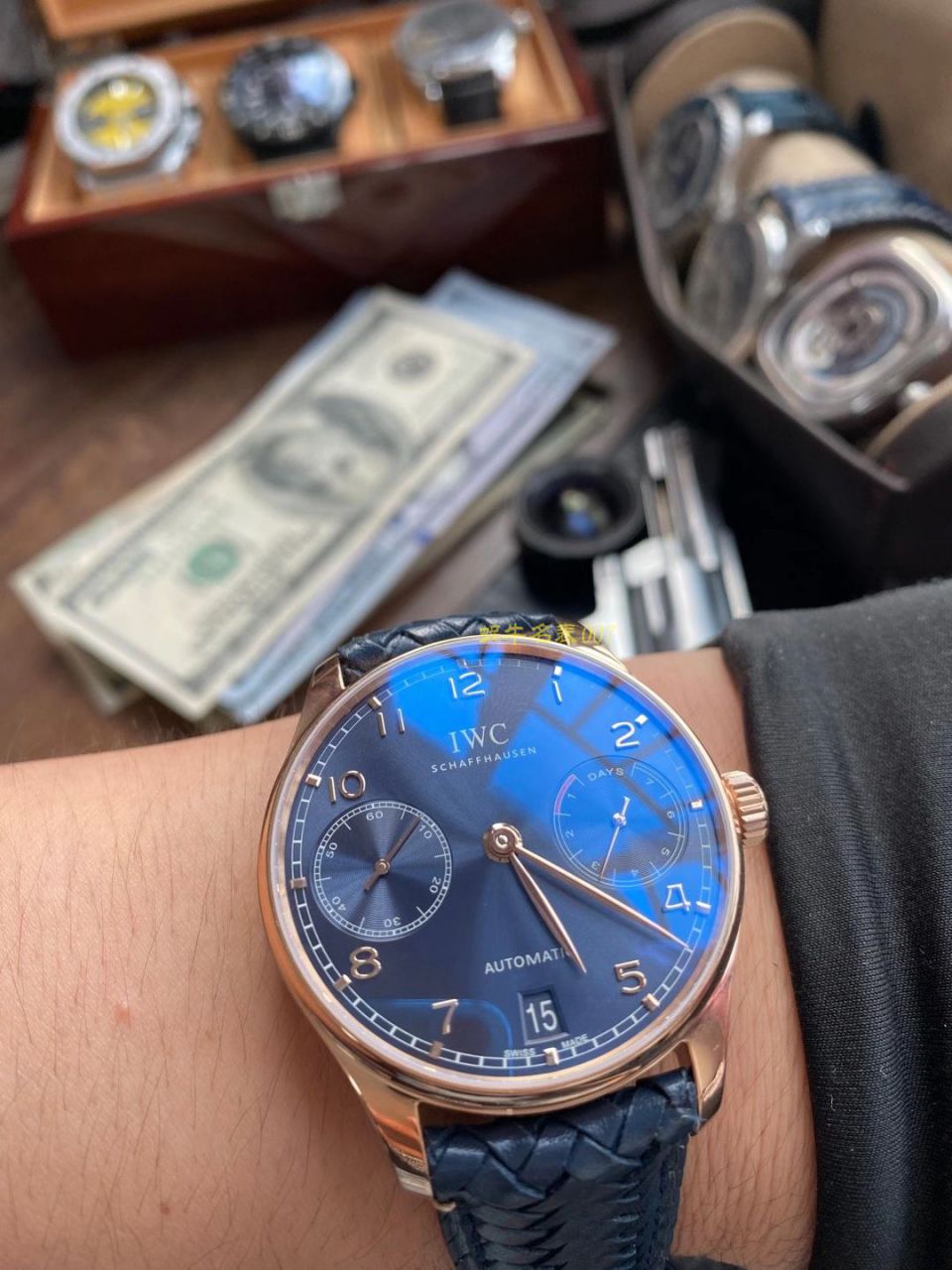 YL Factory  IWC 葡七1比1 Replica Watches  Replica 葡萄牙系列IW500713 wrist watches  / WG577