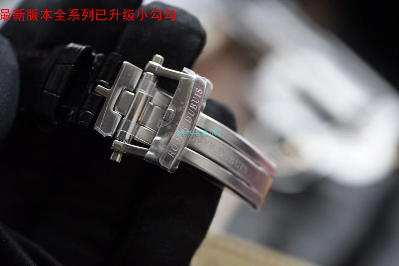 bbr Factory  Replica Watches 最新V3+升级版本（升级小勾）罗杰杜彼镂空 Tourbillon  Watches 价格 / LJ087