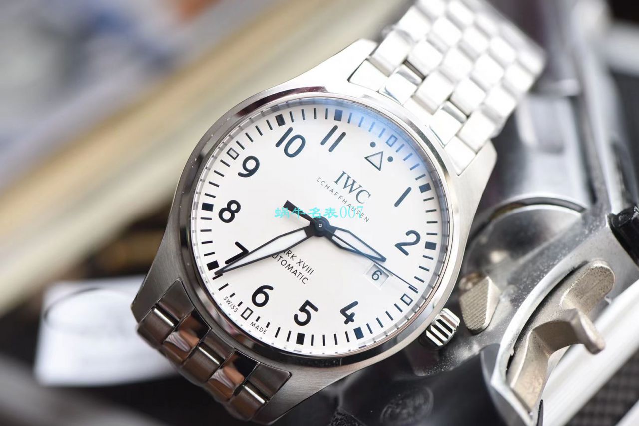 【 Video analysis 】V7 Factory  IWC  MARK XVII 钢带款 top  Replica Copy IW327002 wrist watches  / WG579