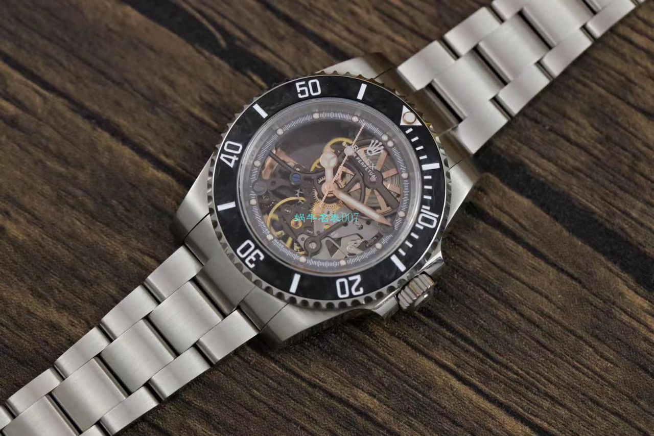 WWF Factory  Rolex 改装全镂空 Submariner 116610为原型 / R653