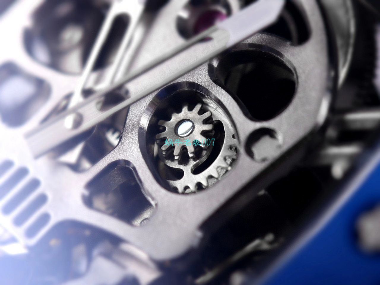 JB Factory  RICHARD MILLE RM52-01真 Tourbillon  carbon fiber 骷髅头鬼王 / RM052JB
