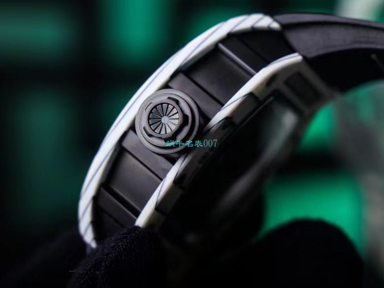 JB Factory  RICHARD MILLE RM52-01真 Tourbillon  carbon fiber 骷髅头鬼王 / RM052JB