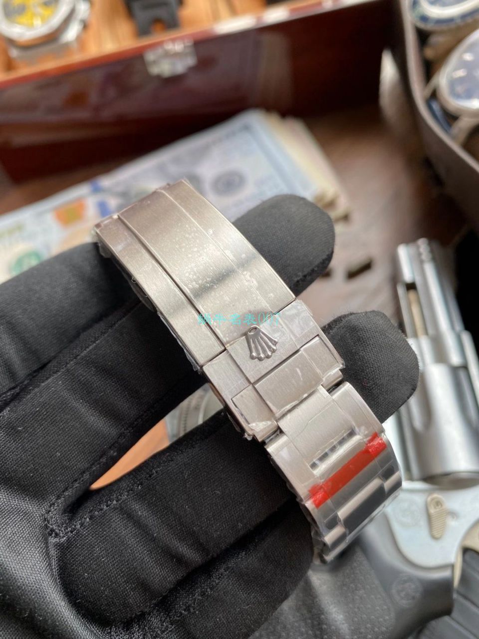 【真钻 copy customized 】 Rolex 渐变蓝鬼王 Watches m126660-0002订制8颗VS八心八箭真钻刻度 top  Replica Copy  / R658