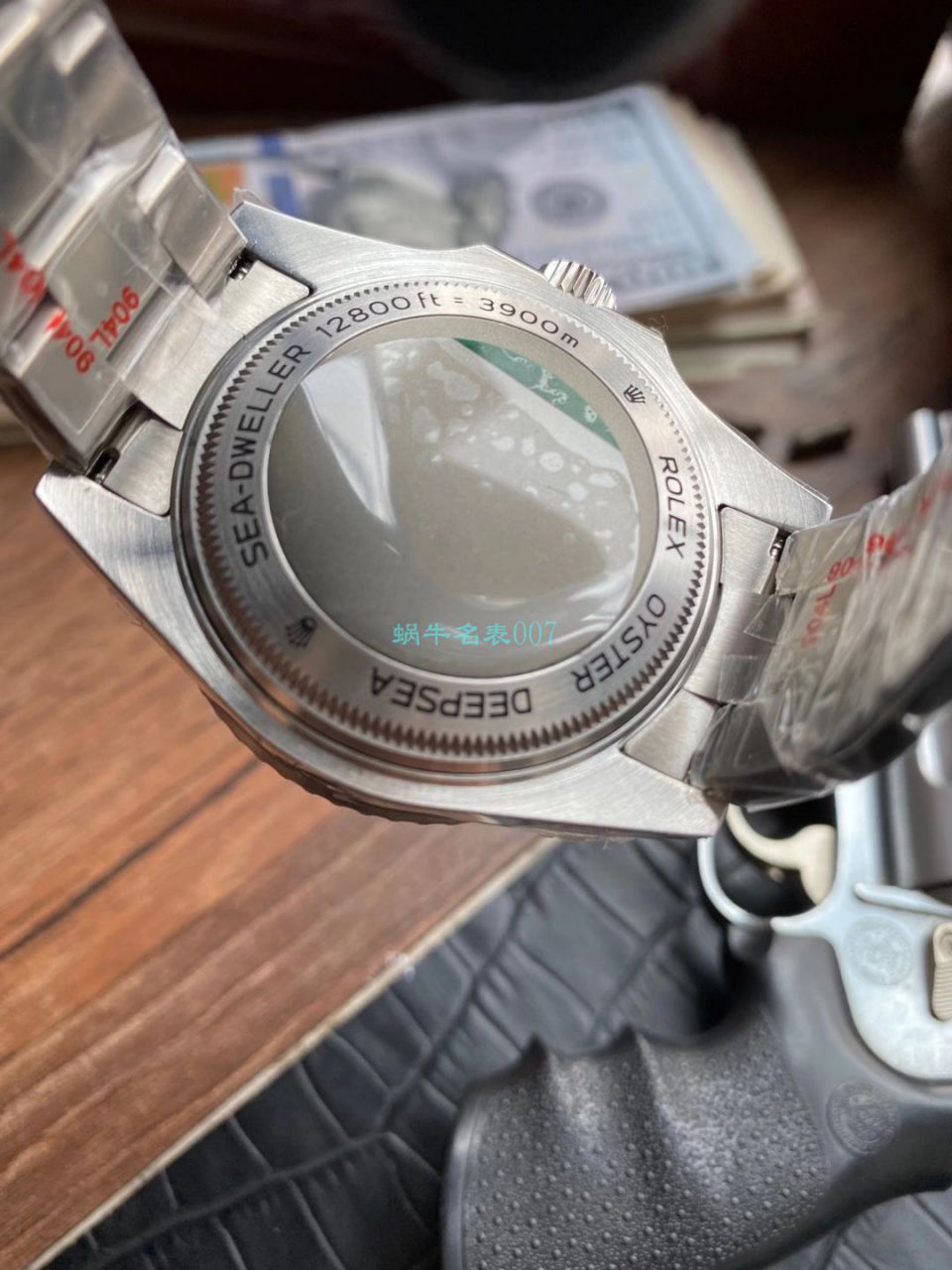 【真钻 copy customized 】 Rolex 渐变蓝鬼王 Watches m126660-0002订制8颗VS八心八箭真钻刻度 top  Replica Copy  / R658