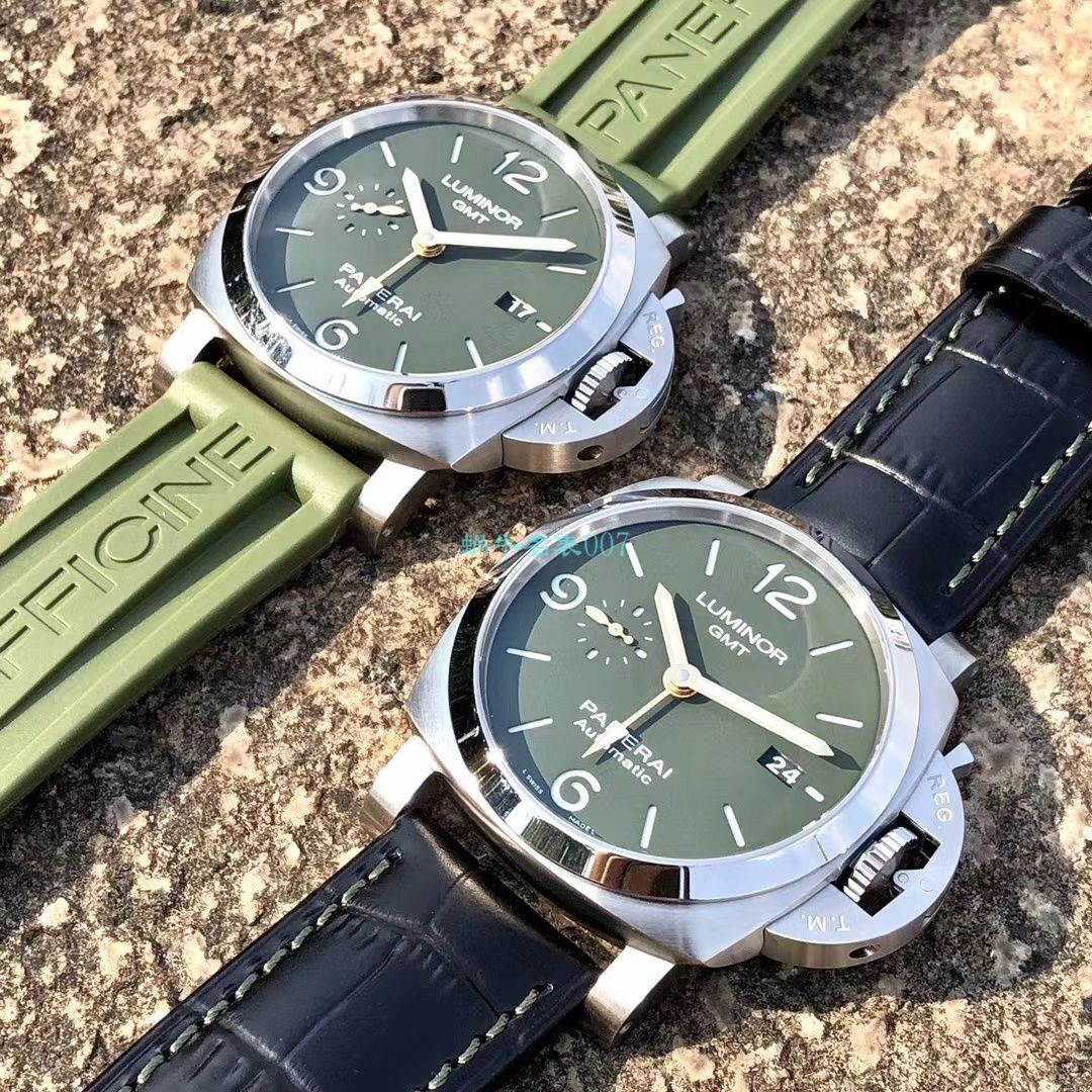VS Factory Panerai PAM01056，PAM1056绿盘GMT Replica Copy  Watches  / PAM1056
