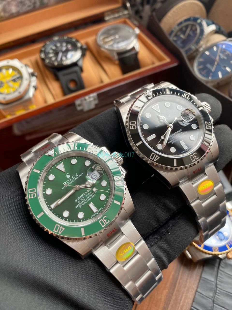 NOOB，N Factory   Rolex  Submariner  Submariner V11版本 Replica Copy 116610LV-97200 Watches  / R661