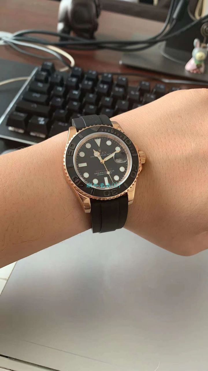 独家 Video analysis LF Factory  top  Replica Copy  Rolex 新款金 Yacht-Master m126655-0002 wrist watches  / R581