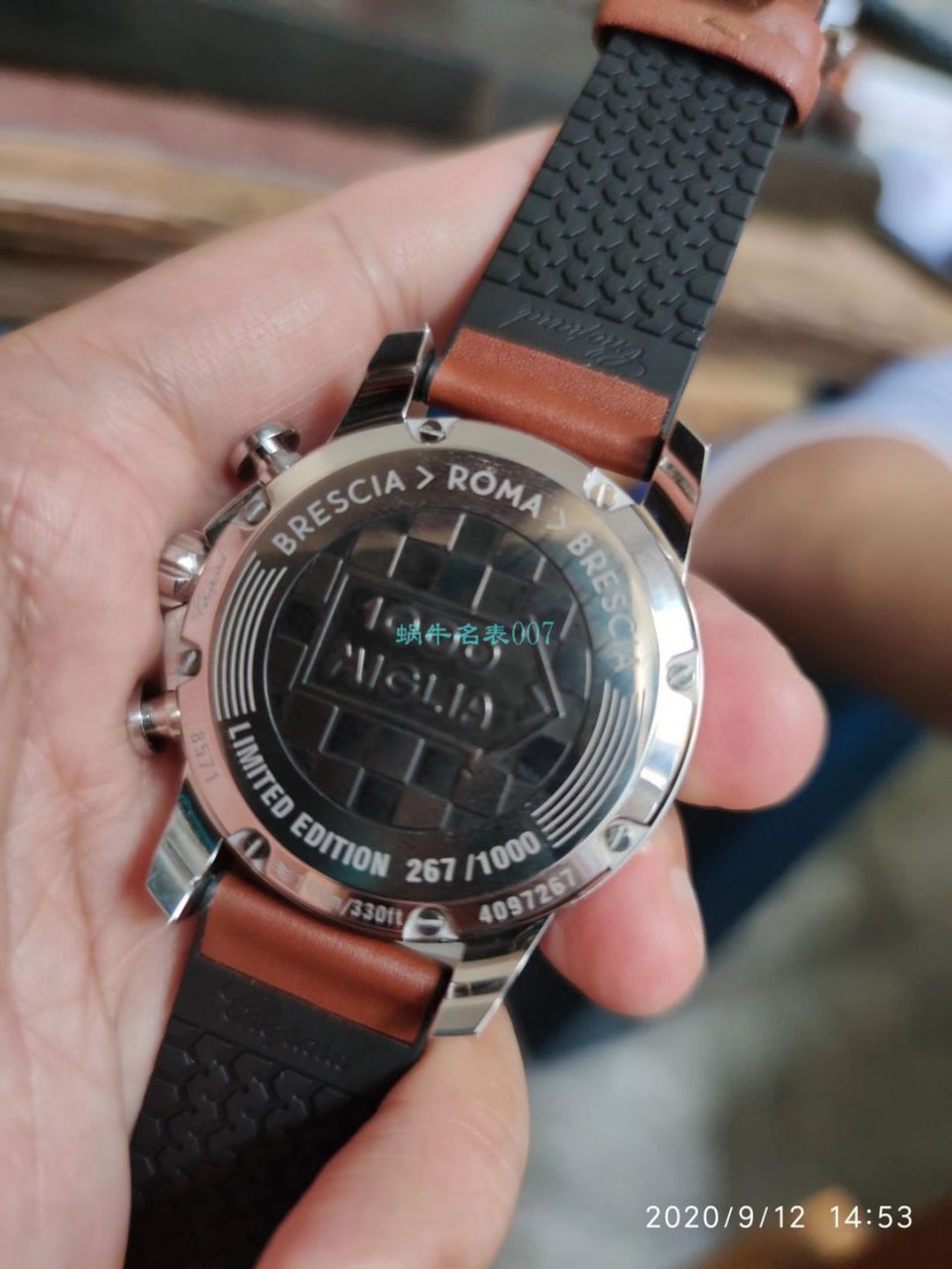 V7 Factory 【 Video analysis 】 Chopard 经典赛车系列168571-3004 top   Replica Watches  / XB070