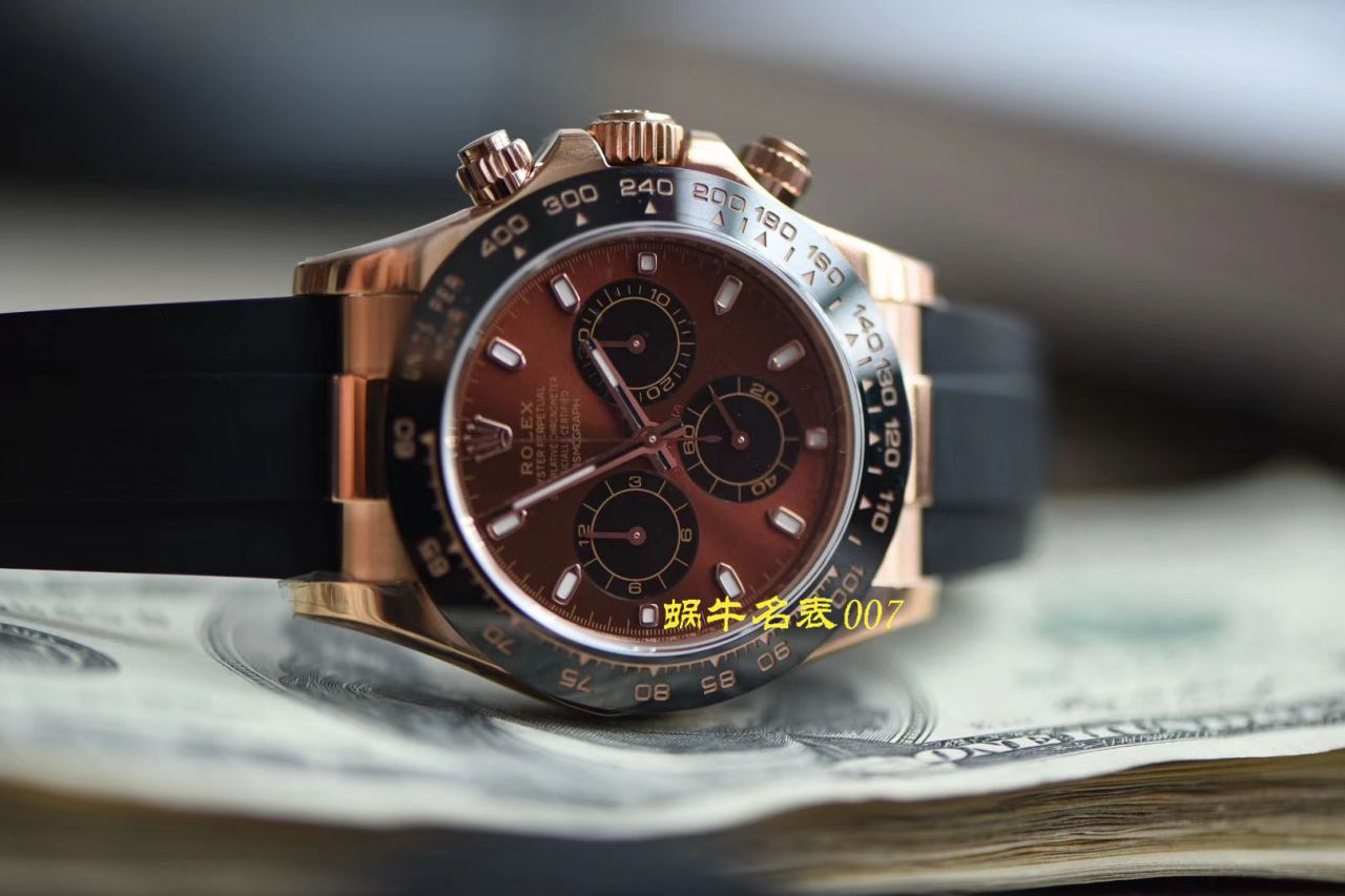 【 Video analysis 】N Factory  Rolex 4130 Ditongna  top  Replica Copy  Watches 咖啡猫m116515ln-0041 wrist watches  / R663