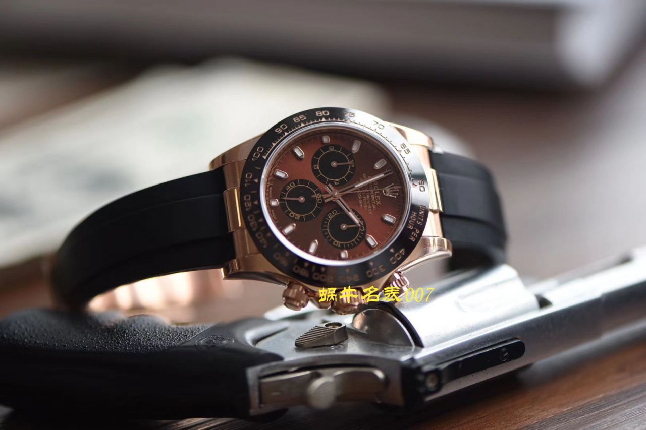 【 Video analysis 】N Factory  Rolex 4130 Ditongna  top  Replica Copy  Watches 咖啡猫m116515ln-0041 wrist watches  / R663