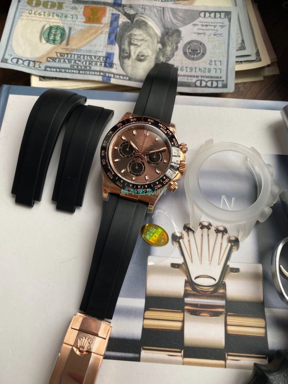 【 Video analysis 】N Factory  Rolex 4130 Ditongna  top  Replica Copy  Watches 咖啡猫m116515ln-0041 wrist watches  / R663