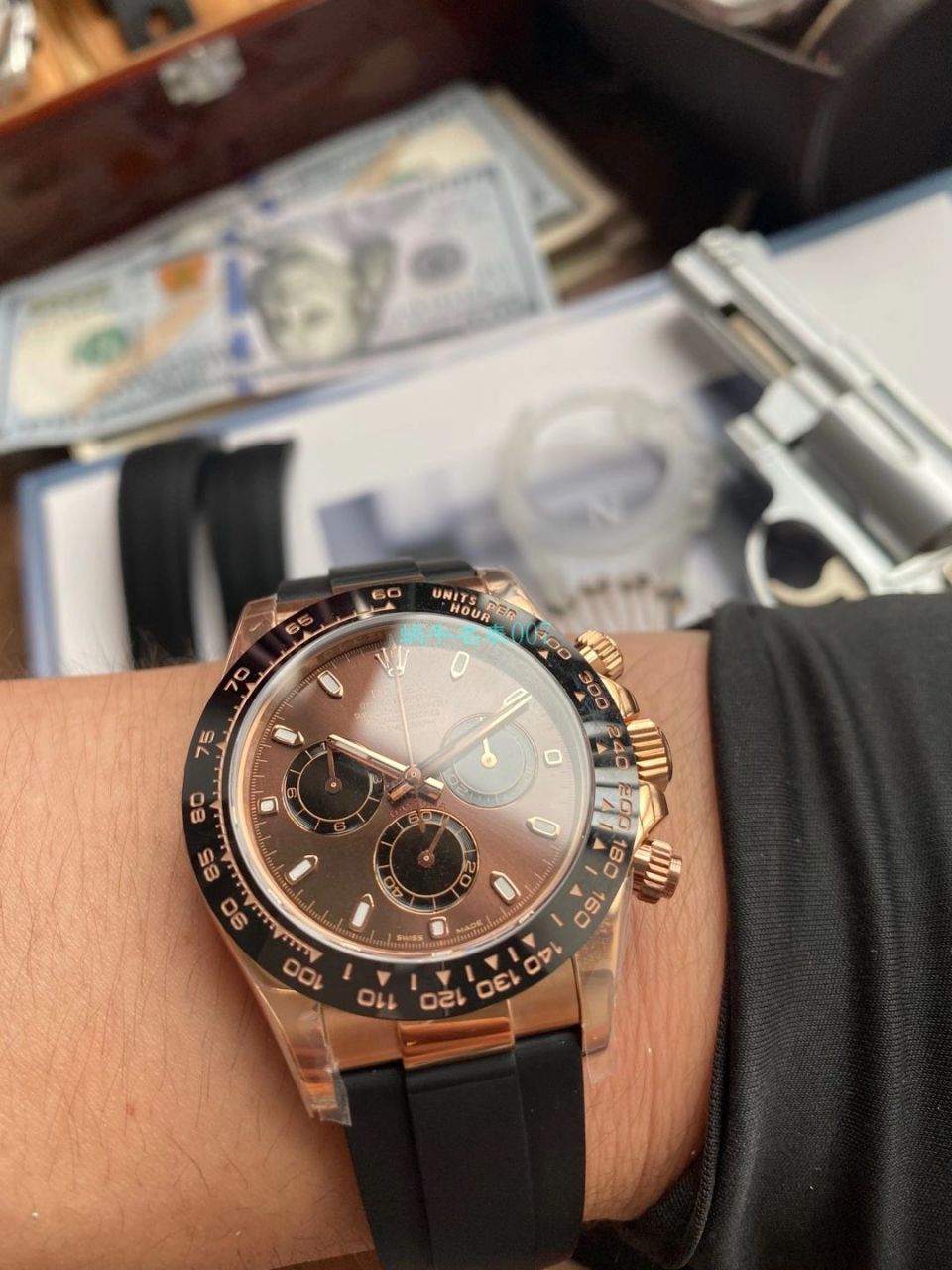 【 Video analysis NOOB Factory  Rolex  Replica Copy  Watches 】N Factory 全新2019年最新款～ Ditongna 咖啡猫超级4130自动机械 Movement  / R373