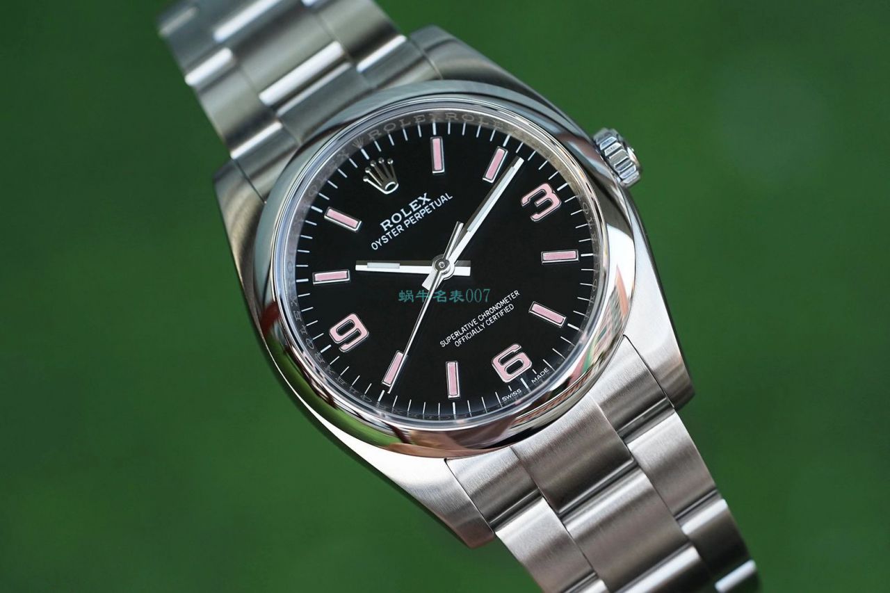 KRF Factory  Rolex  oyster perpetual 动系列116000黑盘1比1 Replica Watches  / R668