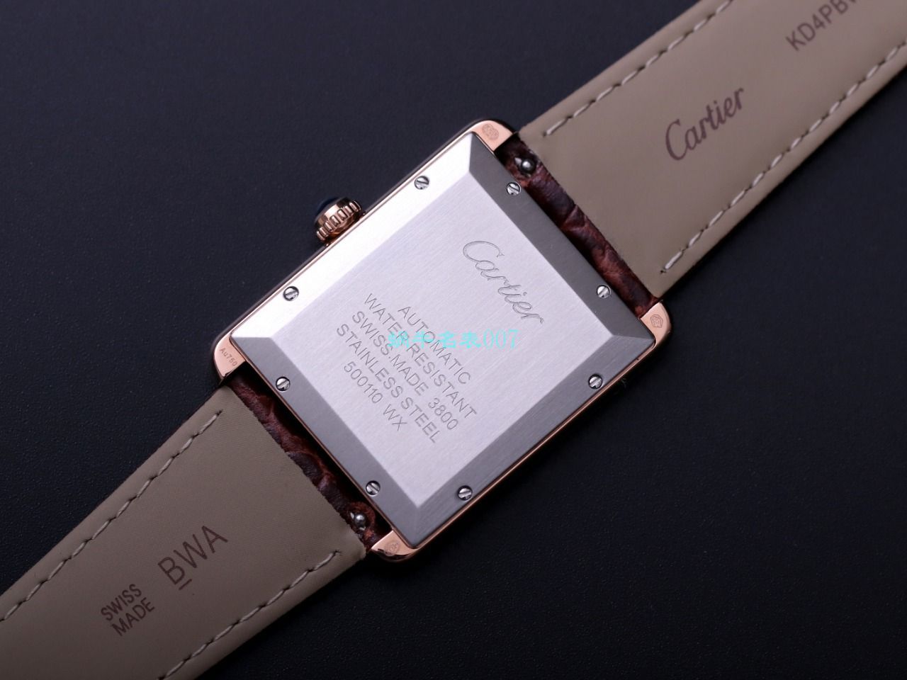 V9 Factory  Cartier  坦克系列 top  Knockoff  Watches W5200028（超大号） wrist watches  / K315