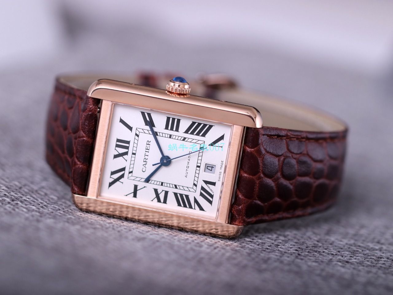 V9 Factory  Cartier  坦克系列 top  Knockoff  Watches W5200028（超大号） wrist watches  / K315