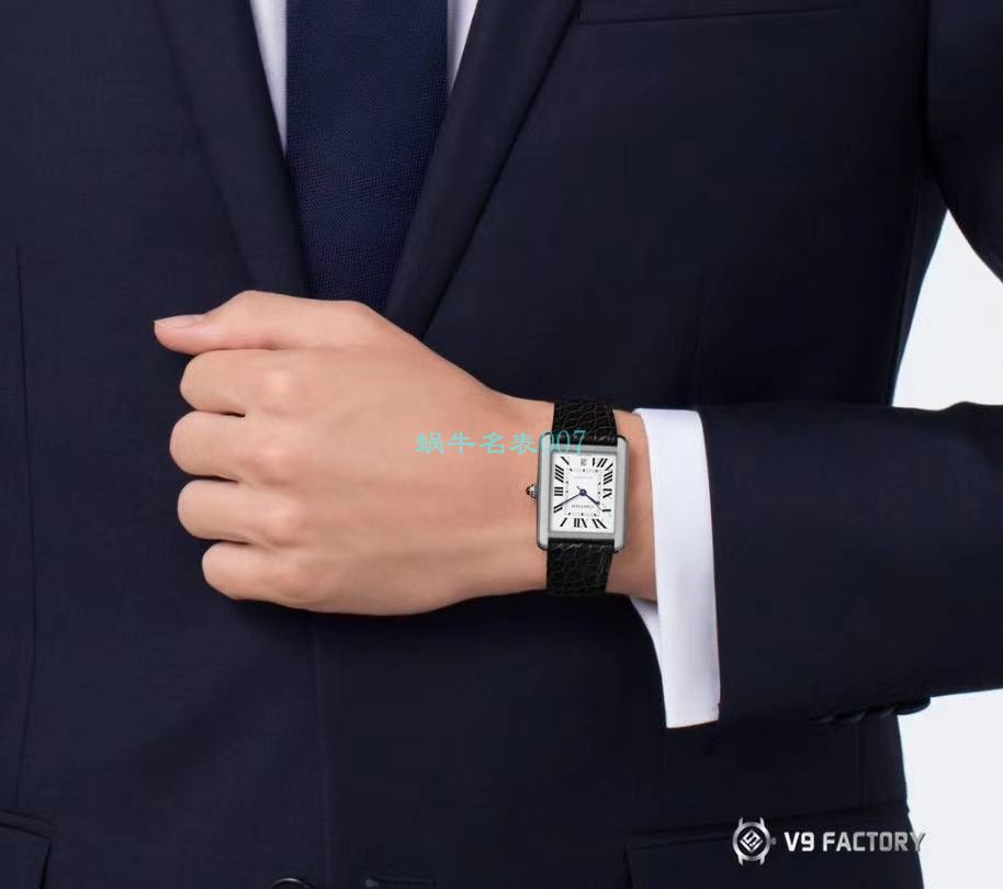 V9 Factory  Cartier  坦克系列 top  Knockoff  Watches W5200028（超大号） wrist watches  / K315