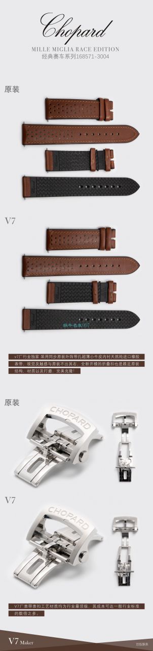 【多 Video analysis 】史上最强 Chopard  Watches V7 Factory chopard赛车系列精品 终极大作  / XB077