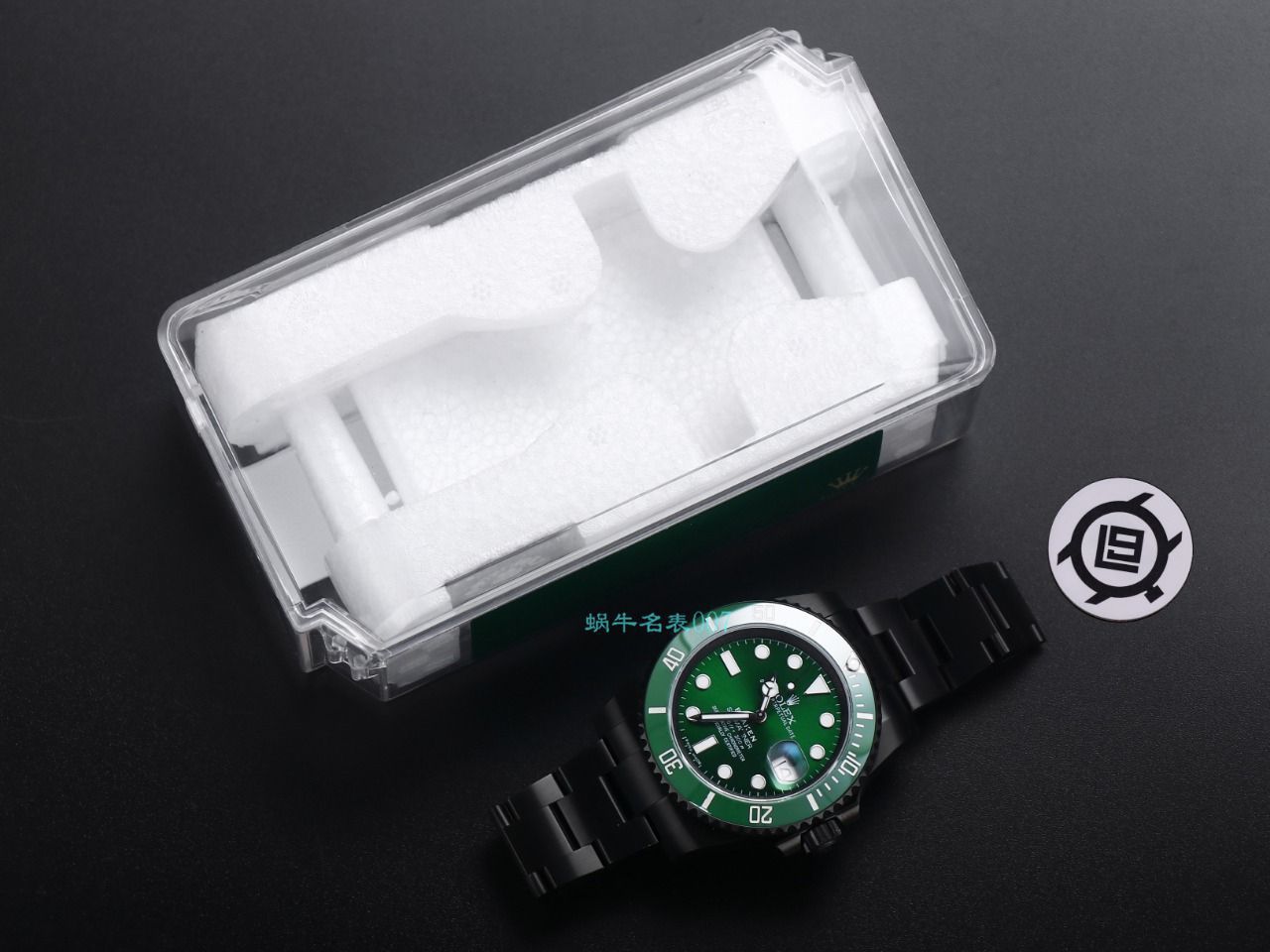 V9 Factory  Rolex 水鬼 top  Replica Watches BLAKEN  SUBMARINER  DATE LV官方同款曜黑改装版 / R670