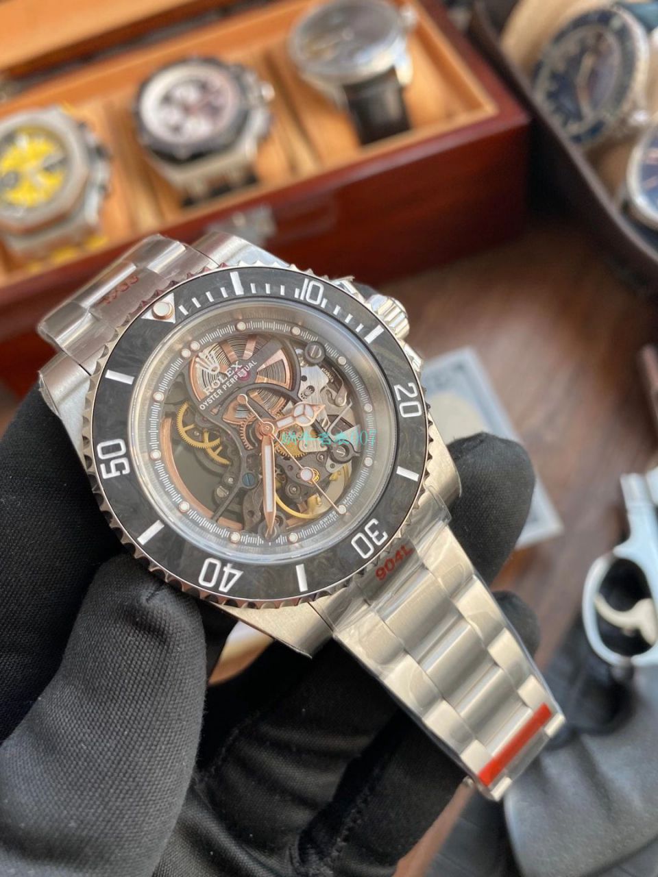 【 Video analysis 】WWF Factory  top  Replica  Rolex 全镂空改装 Submariner 116610 Watches  / R671
