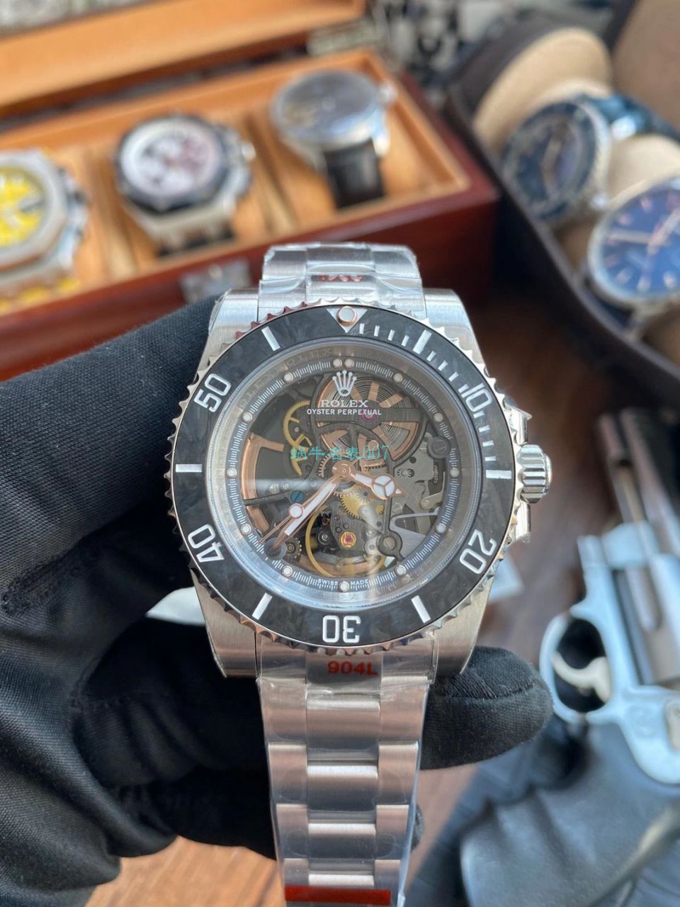 【 Video analysis 】WWF Factory  top  Replica  Rolex 全镂空改装 Submariner 116610 Watches  / R671