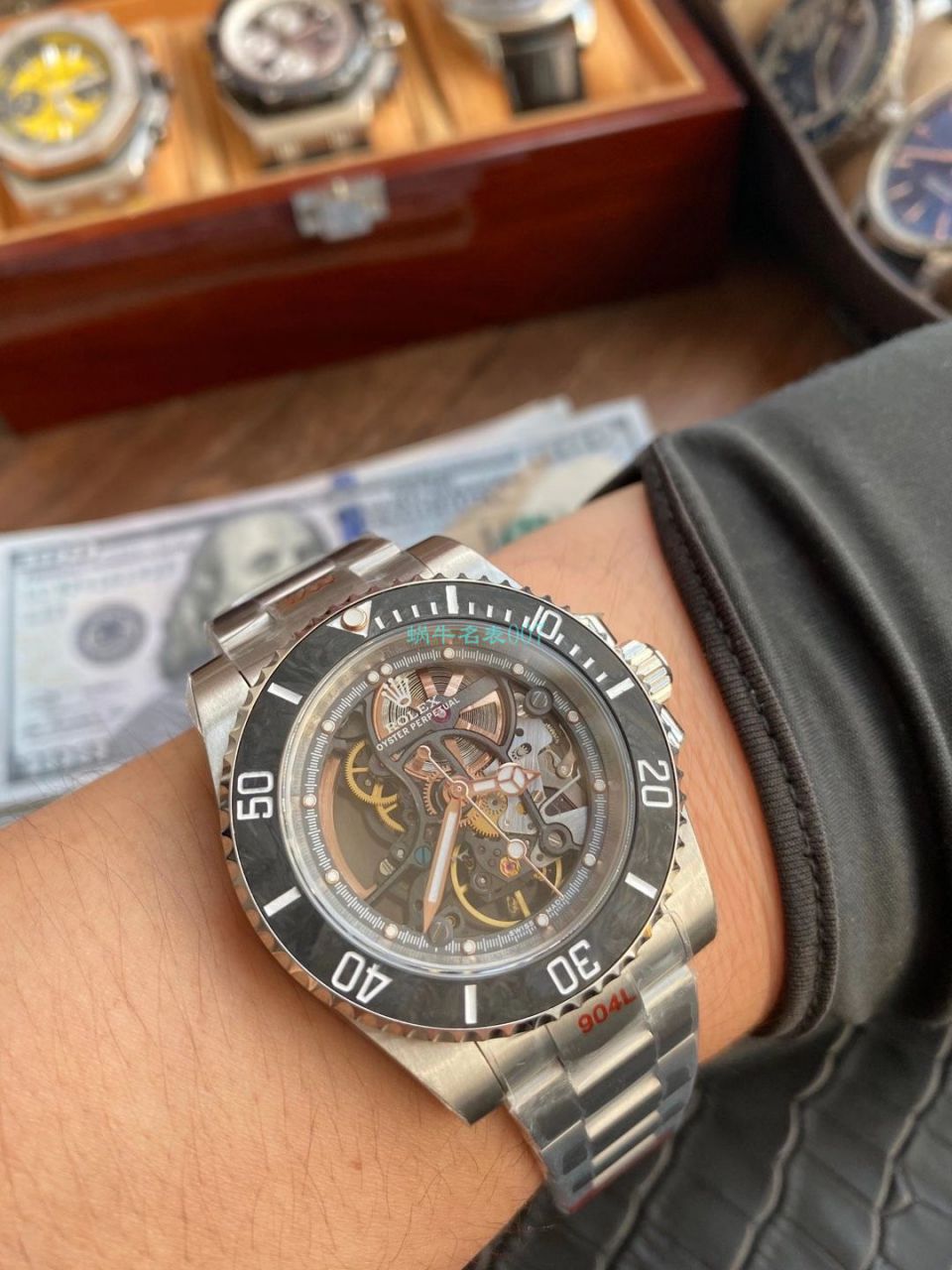 【 Video analysis 】WWF Factory  top  Replica  Rolex 全镂空改装 Submariner 116610 Watches  / R671