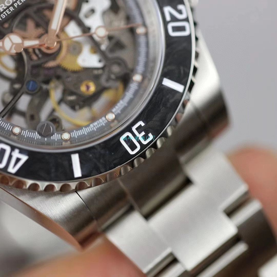 【 Video analysis 】WWF Factory  top  Replica  Rolex 全镂空改装 Submariner 116610 Watches  / R671