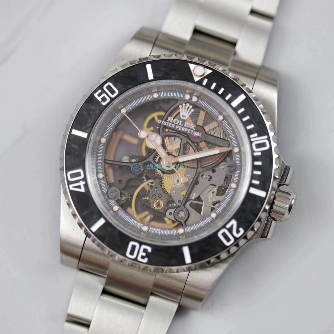 【 Video analysis 】WWF Factory  top  Replica  Rolex 全镂空改装 Submariner 116610 Watches  / R671