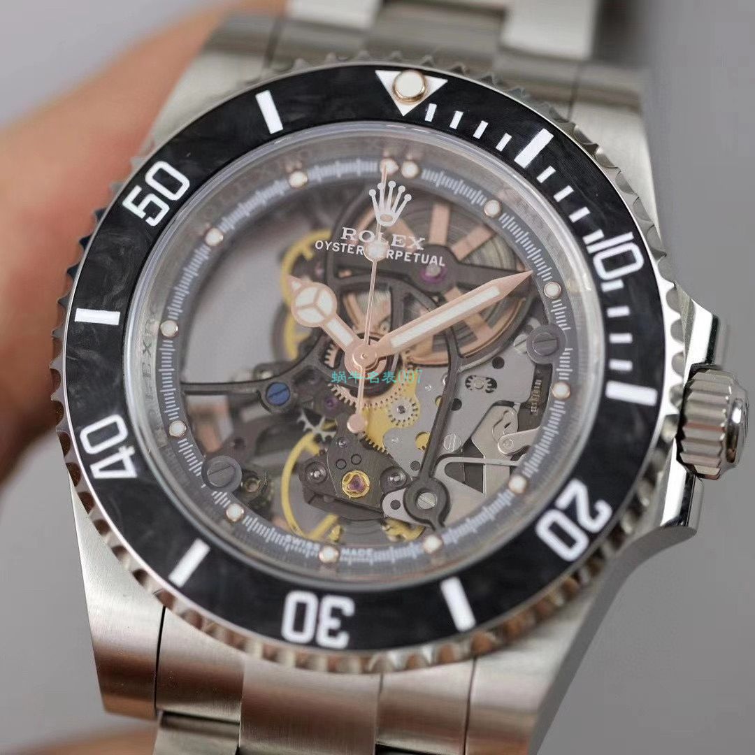 【 Video analysis 】WWF Factory  top  Replica  Rolex 全镂空改装 Submariner 116610 Watches  / R671
