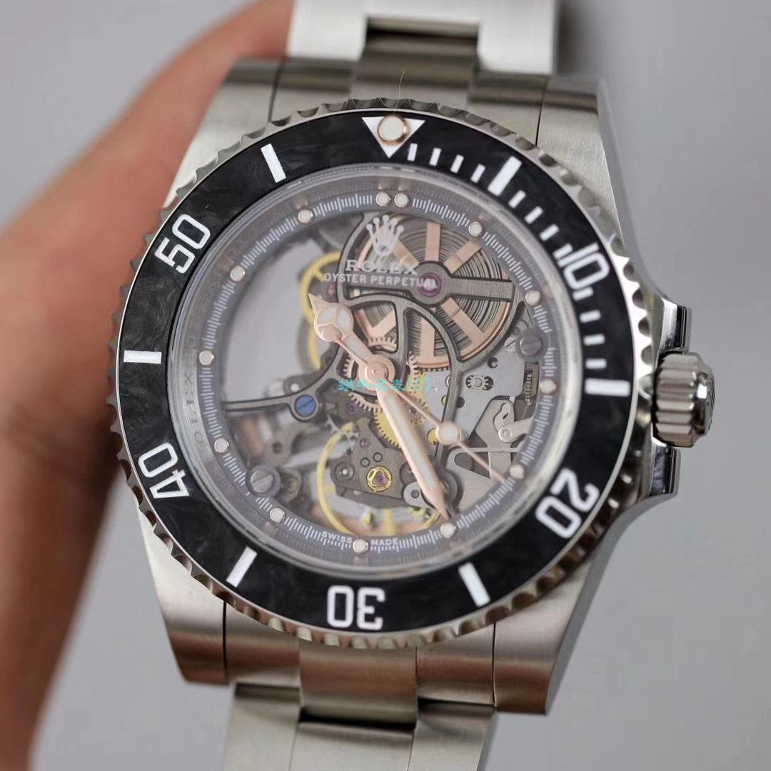 【 Video analysis 】WWF Factory  top  Replica  Rolex 全镂空改装 Submariner 116610 Watches  / R671