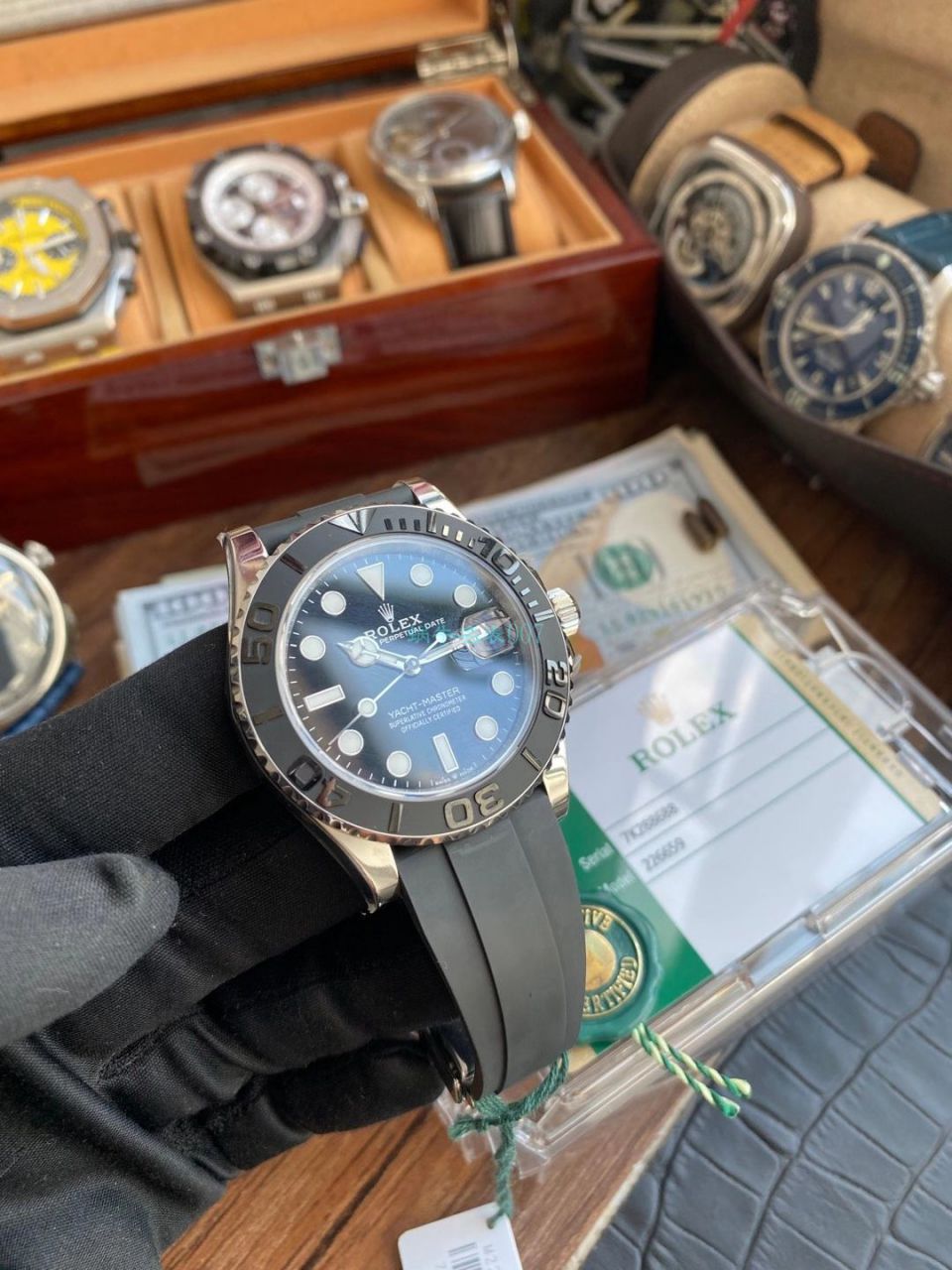 VS Factory  Rolex  Yacht-Master 42系列1比1 Replica Watches m226659-0002 wrist watches  / R675