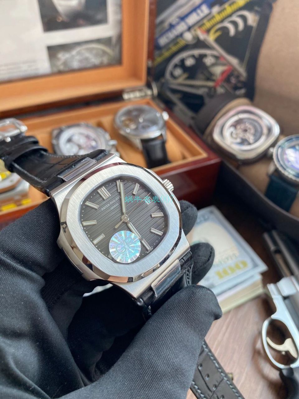 GR Factory V2版本1比1 High quality  Replica Copy  Watches  PATEK PHILIPPE  Nautilus 5711/1A-011 wrist watches  / BD353