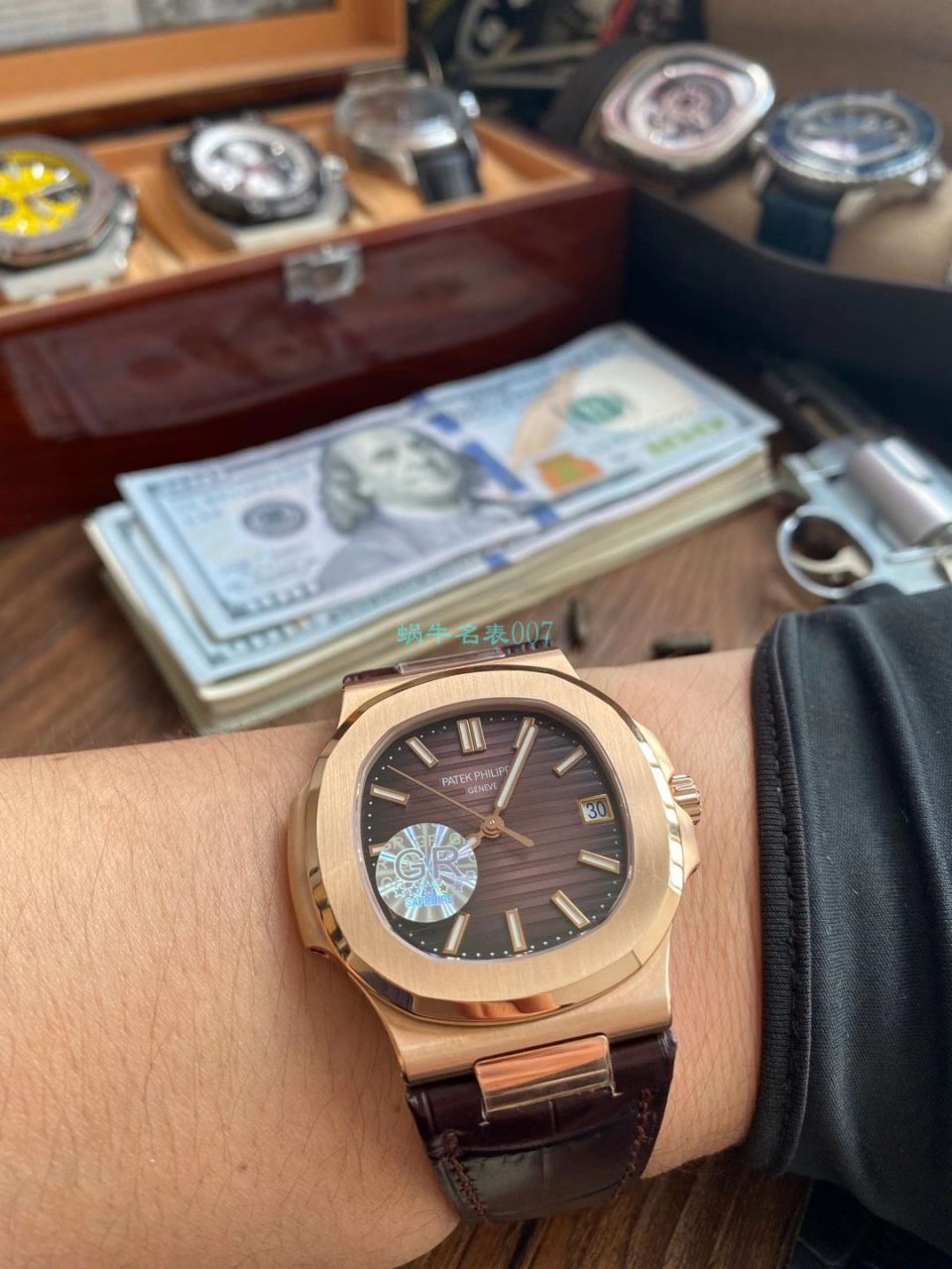 GR Factory V2版本1比1 High quality  Replica Copy  Watches  PATEK PHILIPPE  Nautilus 5711/1A-011 wrist watches  / BD353
