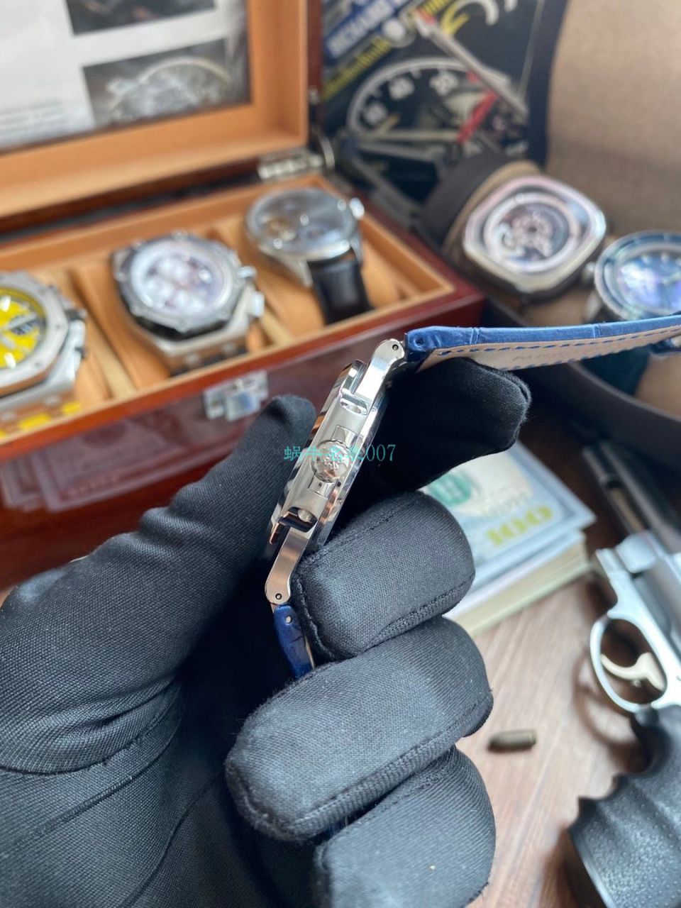 GR Factory V2版本1比1 High quality  Replica Watches  PATEK PHILIPPE  Nautilus 5711R 玫瑰金 wrist watches  / BD338