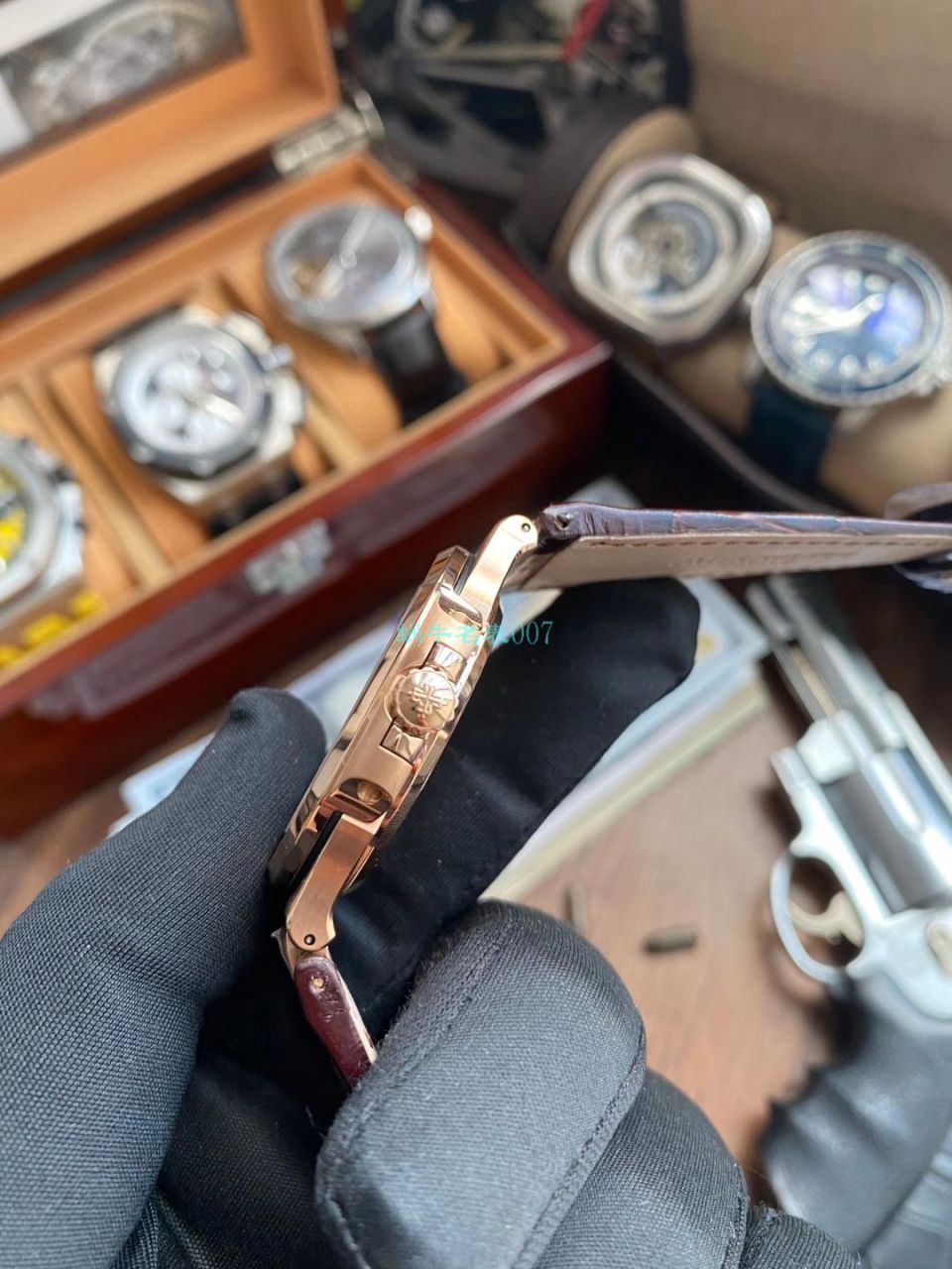 GR Factory V2版本 PATEK PHILIPPE  Nautilus 运动优雅 High quality  Knockoff  Watches 5711/1R-001 wrist watches  / BD351