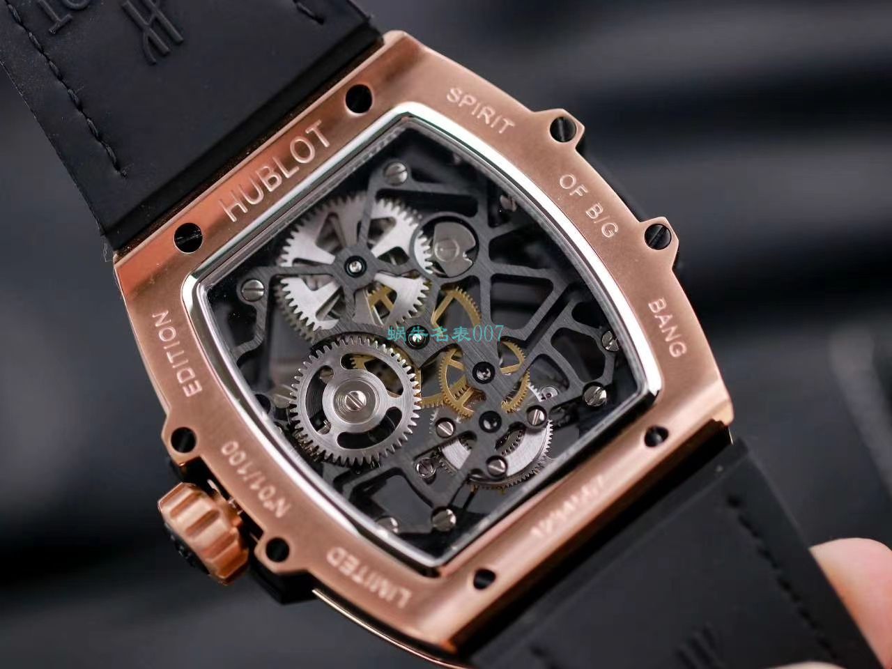 JB Factory  hublot MASTERPIECE  High quality 1比1 Replica  Tourbillon  Watches 906.ND.0129.VR.AES12 / YB107