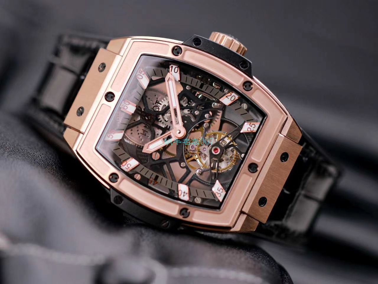 JB Factory  hublot MASTERPIECE  High quality 1比1 Replica  Tourbillon  Watches 906.ND.0129.VR.AES12 / YB107