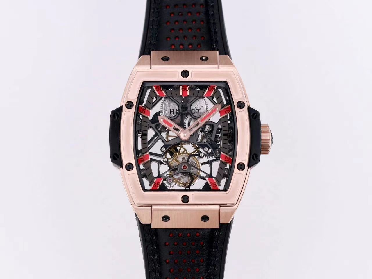 JB Factory  hublot MASTERPIECE  High quality 1比1 Replica  Tourbillon  Watches 906.ND.0129.VR.AES12 / YB107